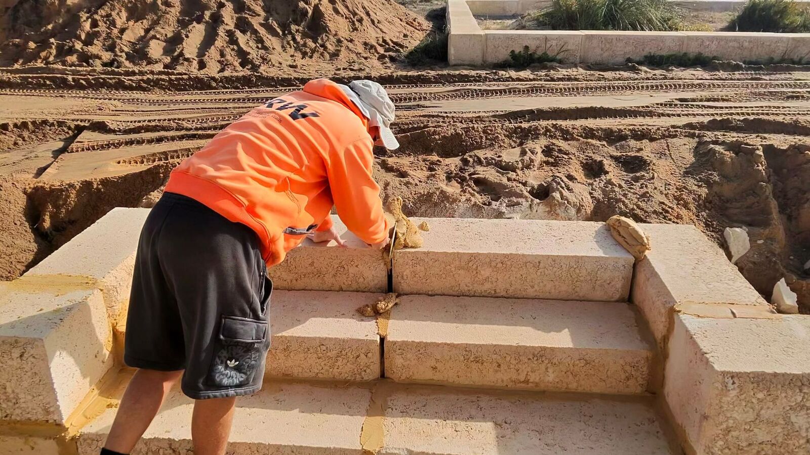 Blocks going down — Built Right