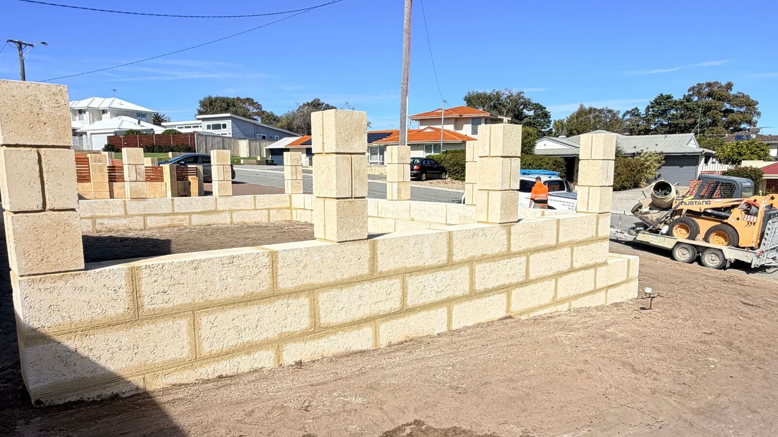 Feature Walls — limestone walls Perth