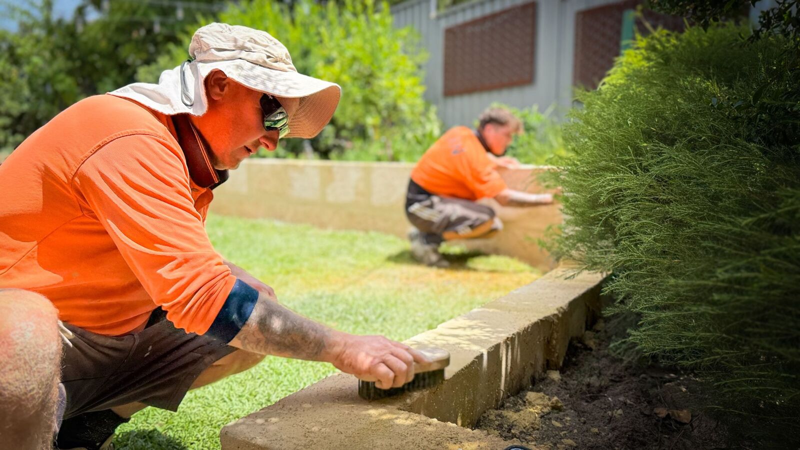 Garden Beds — limestone walls Perth